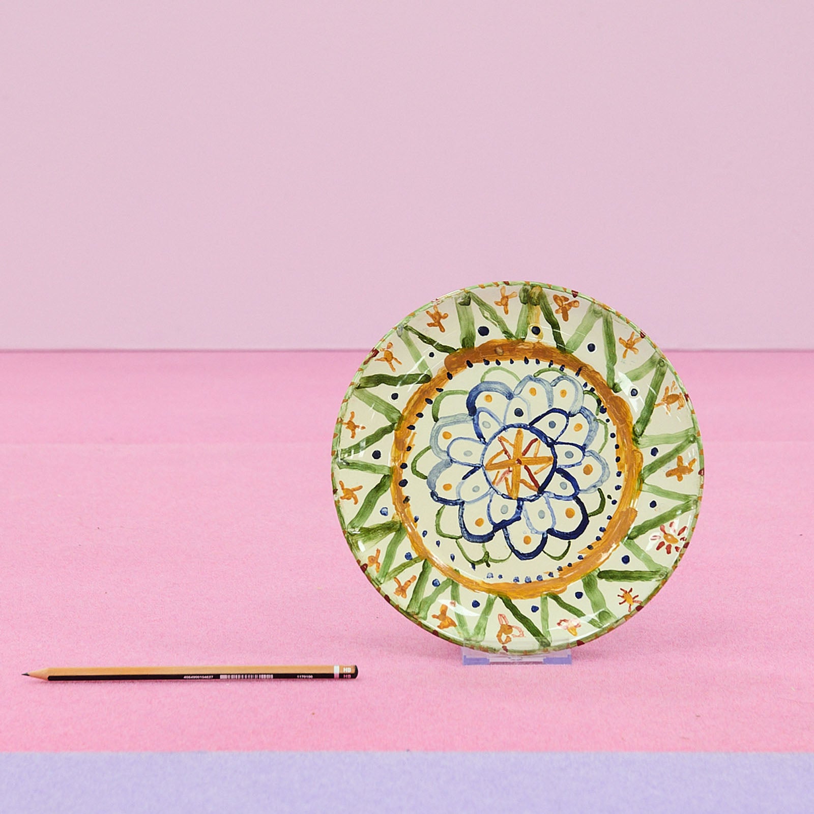 Crocifissa Nobile - Assiette à motif rayonnant