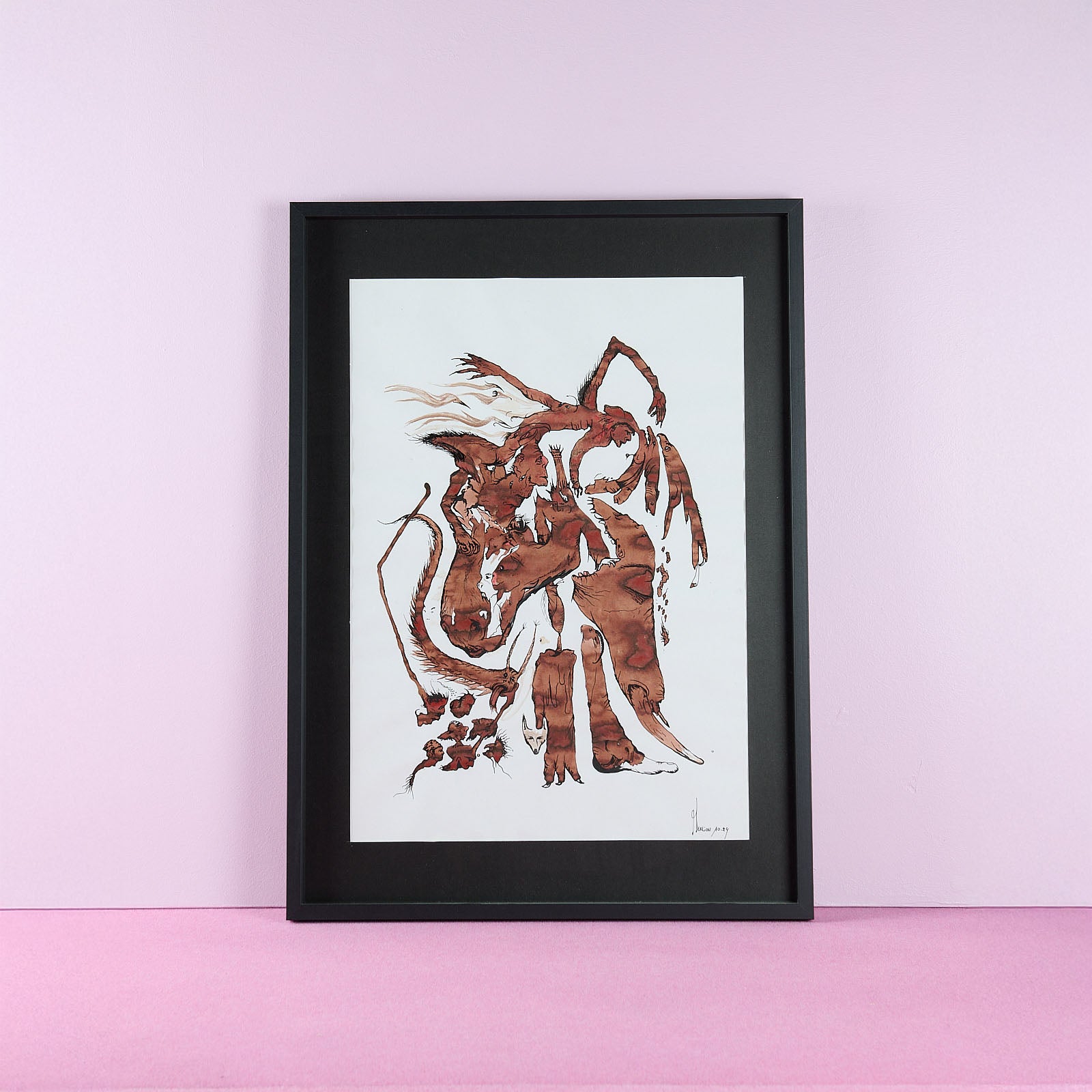 Lionel Guillon - Sans titre, "Songes & drôles d’oiseaux"