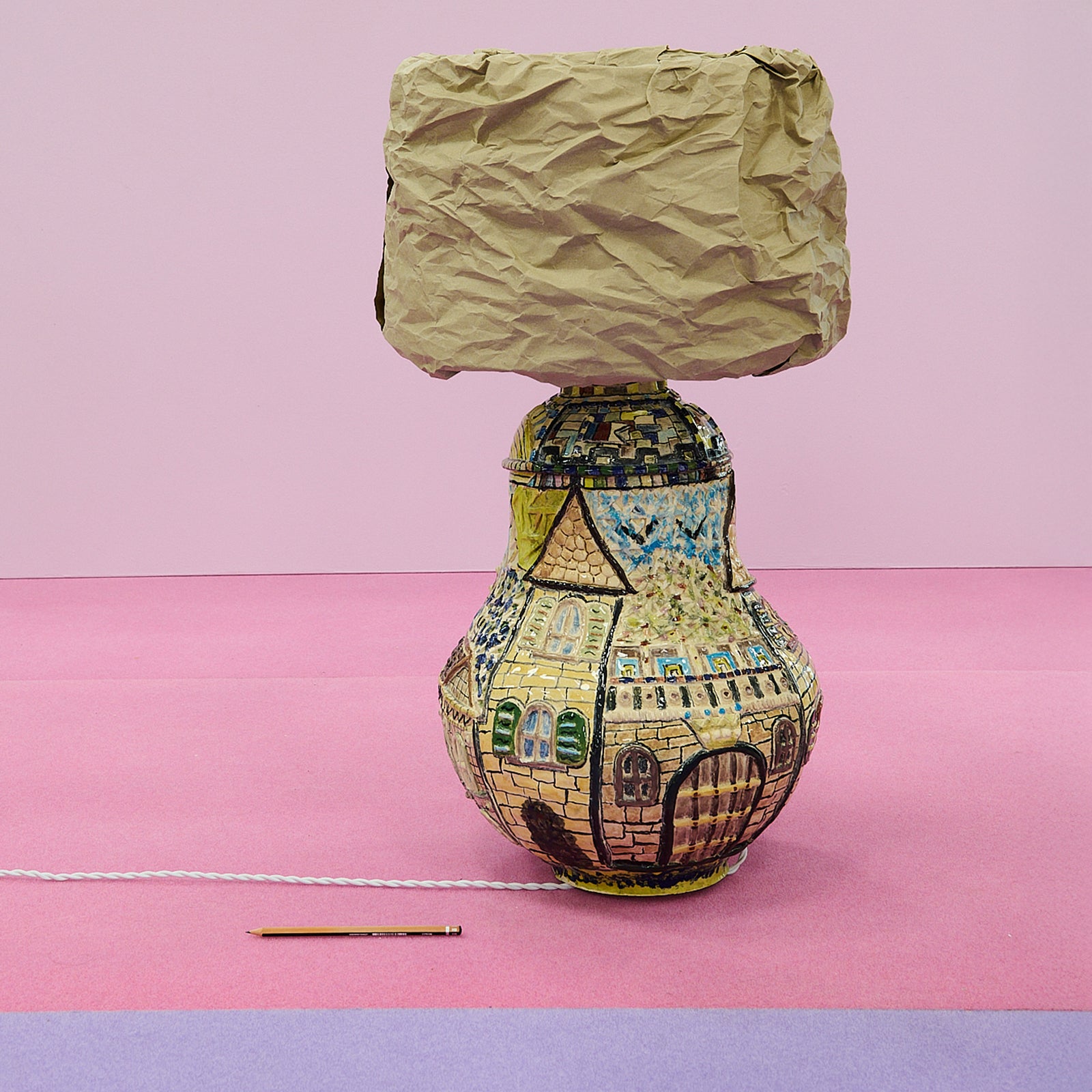 ESAT - Pied de lampe Moulin par Xavier Jouannet