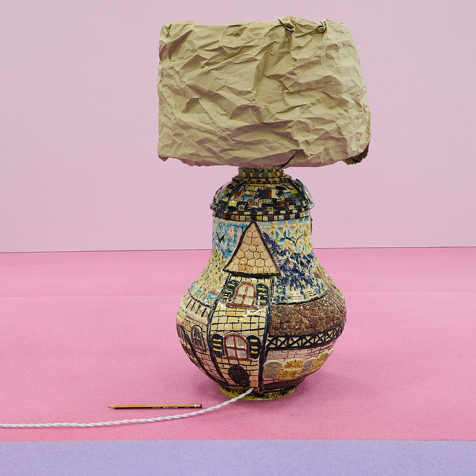 ESAT - Pied de lampe Moulin par Xavier Jouannet