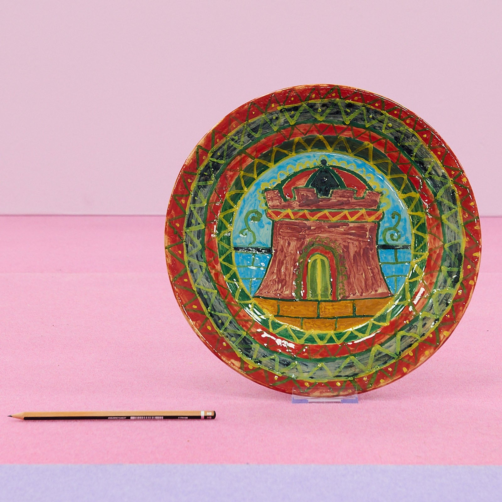 Crocifissa Nobile - Assiette au chapiteau