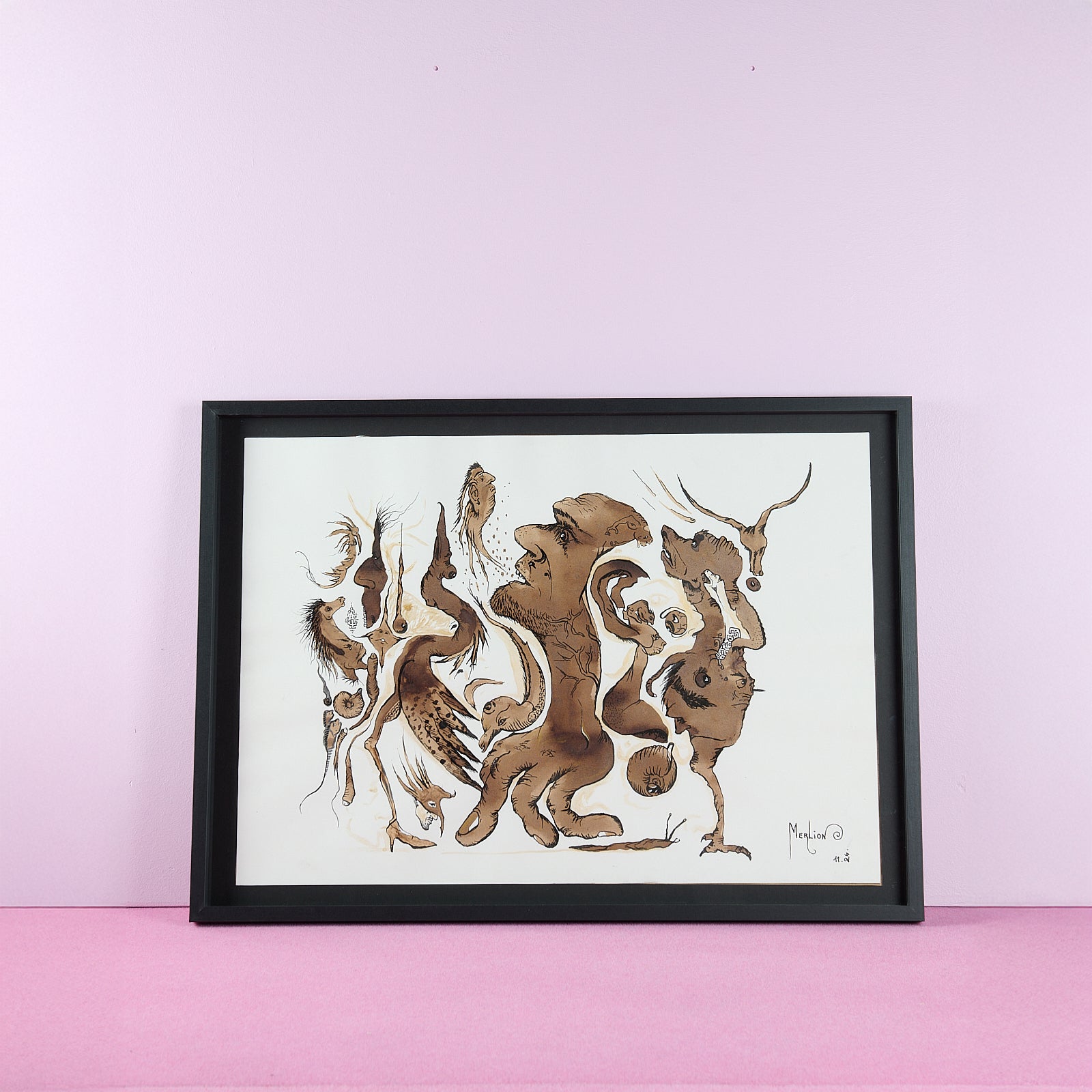 Lionel Guillon - Sans titre, "Songes & drôles d’oiseaux"