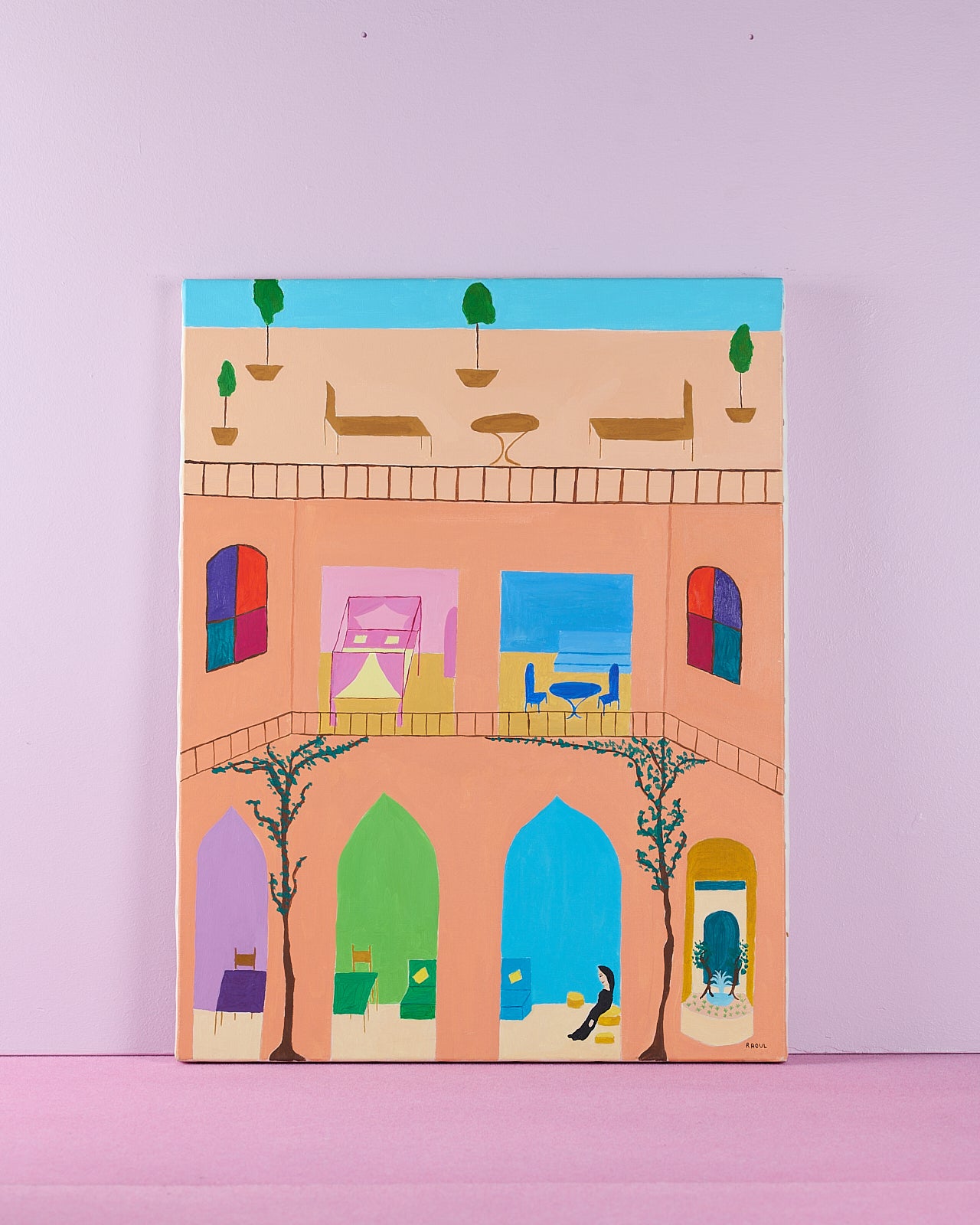 Odile Raoul - Riad de Rabat