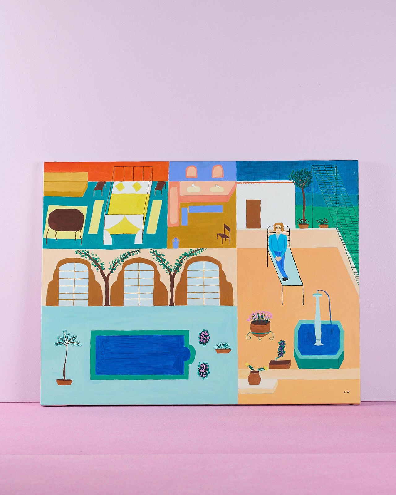 Odile Raoul - La Maison bleue, Riad de Fès